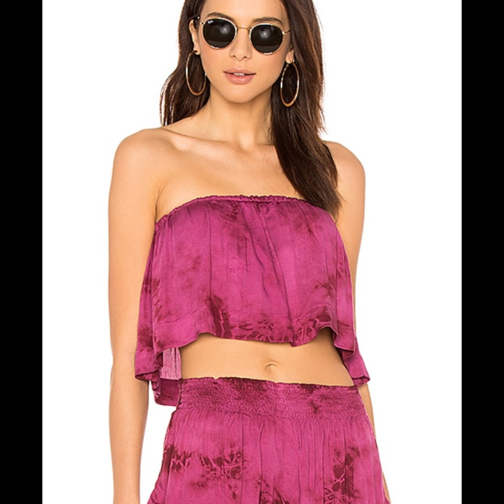 Blue life Lina frill top